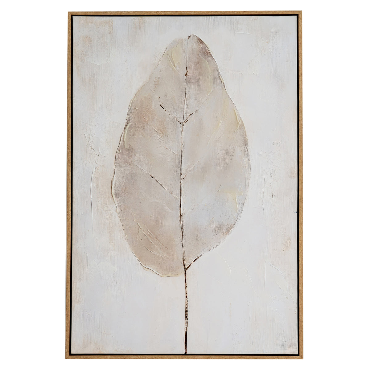 Ashenra Hand Painted Canvas In Frame by Hill Interiors