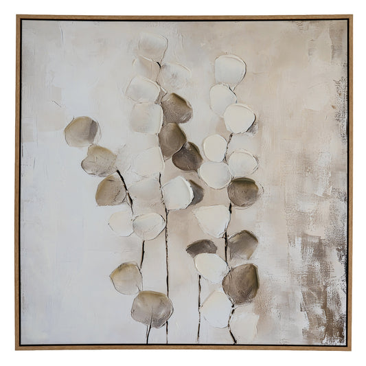 Mistora Hand Painted Canvas In Frame by Hill Interiors