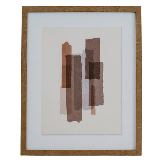 Tydis Art Mounted In Wooden Frame by Hill Interiors