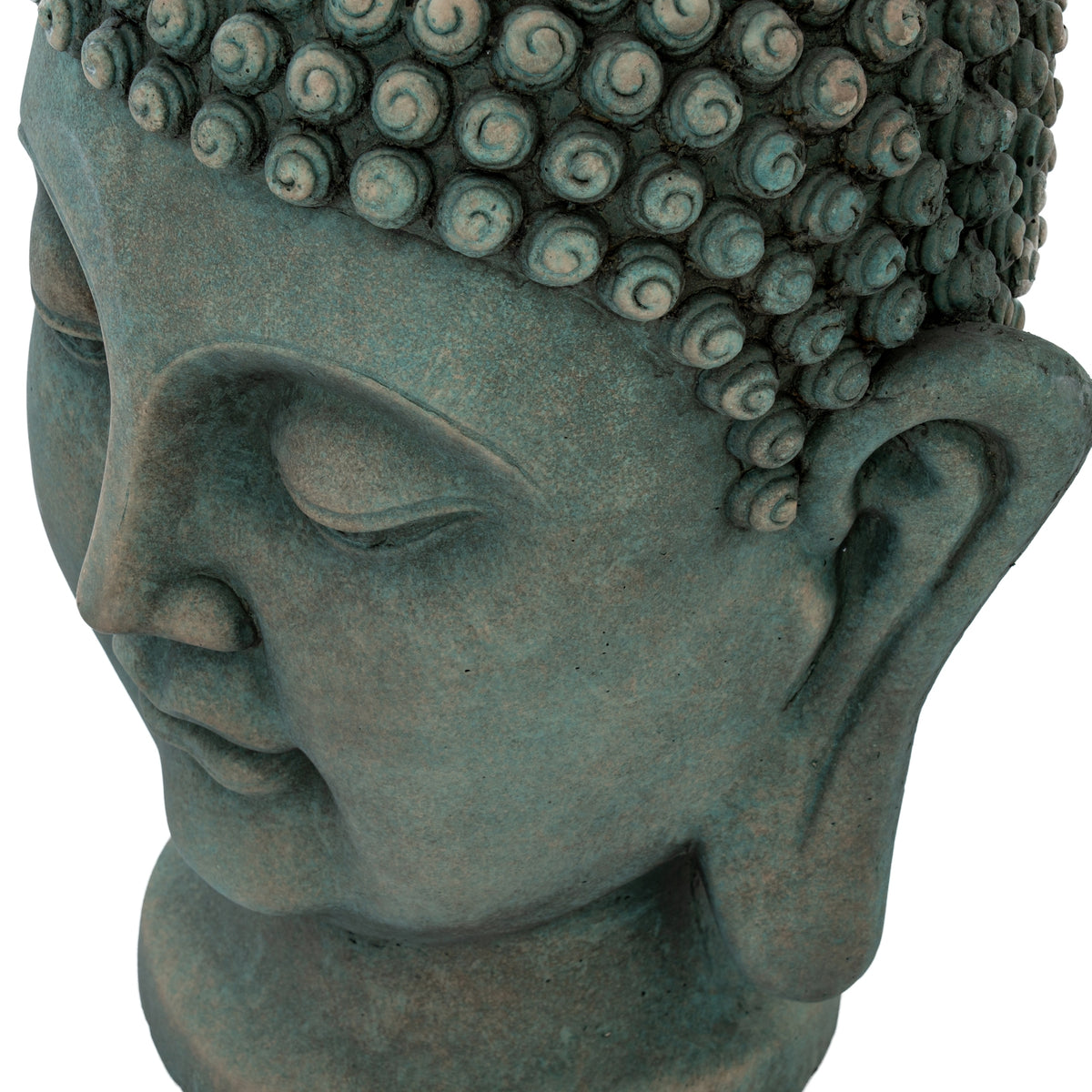 Verdan Buddha Head by Hill Interiors - image 3