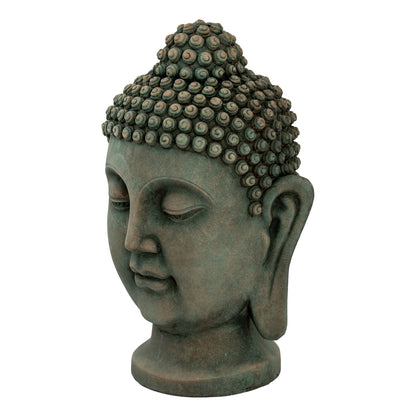 Verdan Buddha Head by Hill Interiors