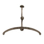 Antiqued Silver Coat Hanger With Hook by Hill Interiors