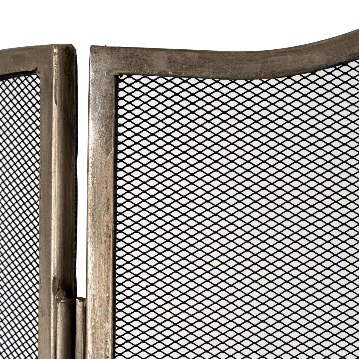 Antiqued Silver Large Fire Screen by Hill Interiors - image 3