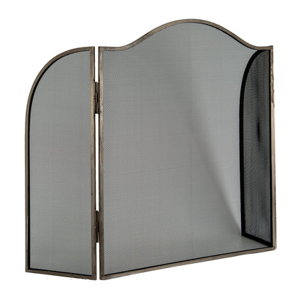 Antiqued Silver Large Fire Screen by Hill Interiors - image 4