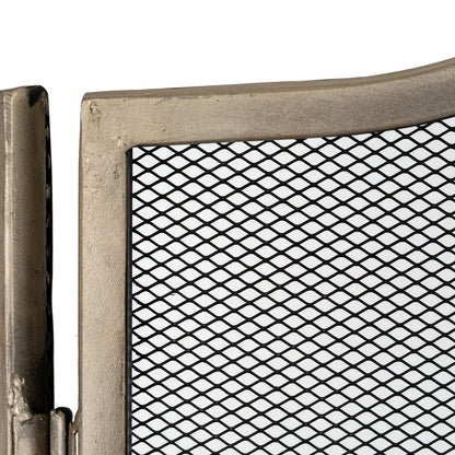 Antiqued Silver Fire Screen by Hill Interiors - image 3