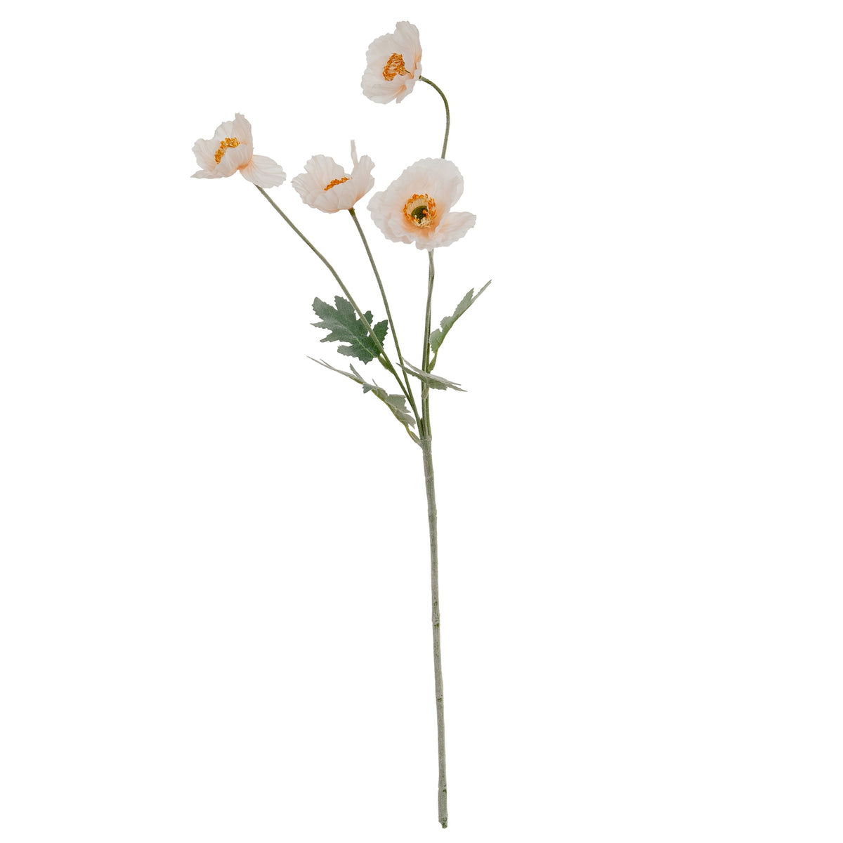 Cream Papaver Poppy Spray by Hill Interiors - image 2
