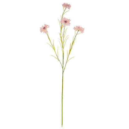 Pink Cornflower Stem by Hill Interiors - image 2