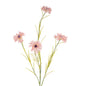 Pink Cornflower Stem by Hill Interiors