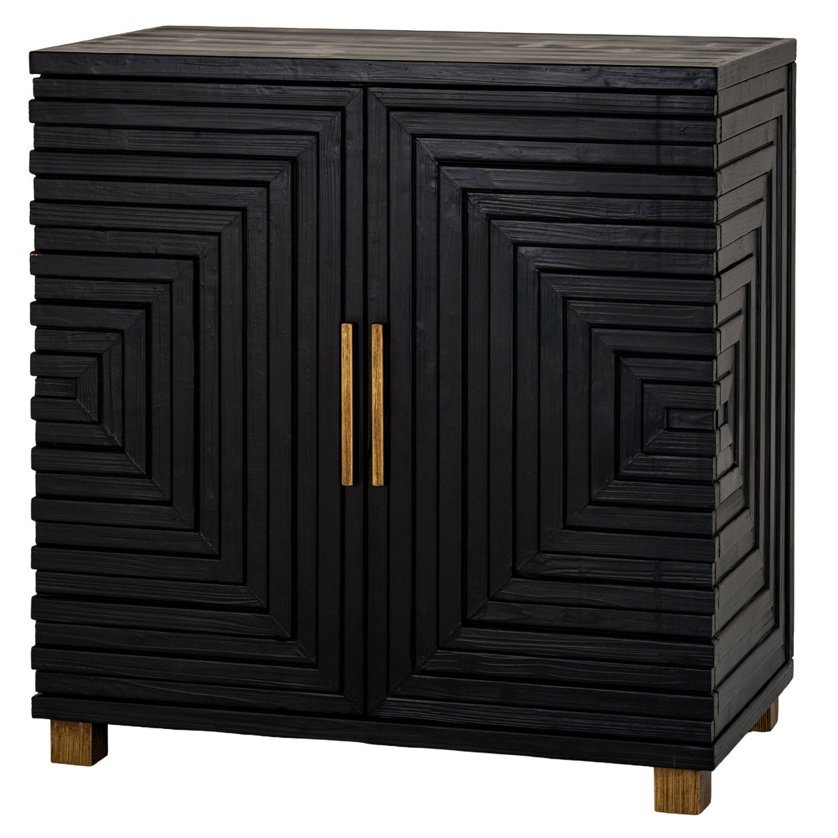 Lennox Black 2 Door Small Sideboard by Hill Interiors - image 2
