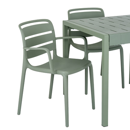 Cube French Grey Table by Hill Interiors - image 2