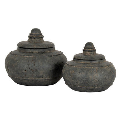 Dusk Large Pot With Lid by Hill Interiors - image 4