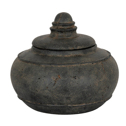 Dusk Large Pot With Lid by Hill Interiors