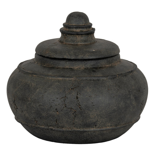 Dusk Medium Pot With Lid by Hill Interiors