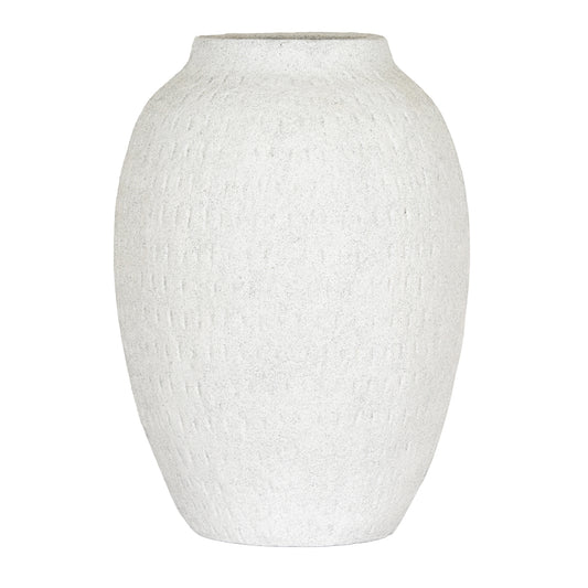 Ashen Large Tall Vase by Hill Interiors