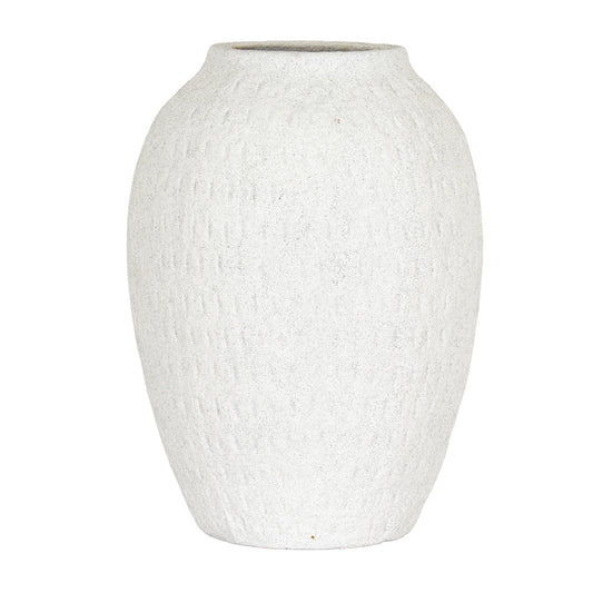 Ashen Medium Tall Vase by Hill Interiors