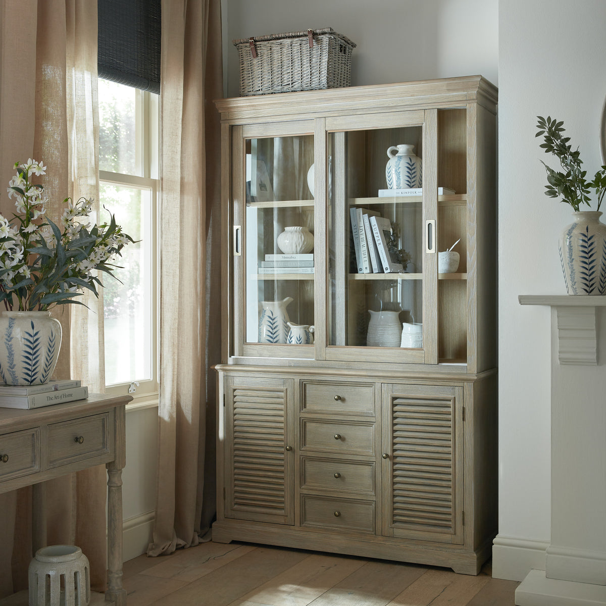 Delphine Collection 2 Door 4 Drawer Large Dresser Base by SEDERVA - image 2