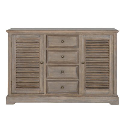 Delphine Collection 2 Door 4 Drawer Large Dresser Base by SEDERVA - image 4