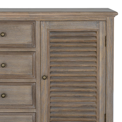 Delphine Collection 2 Door 4 Drawer Large Dresser Base by SEDERVA - image 5