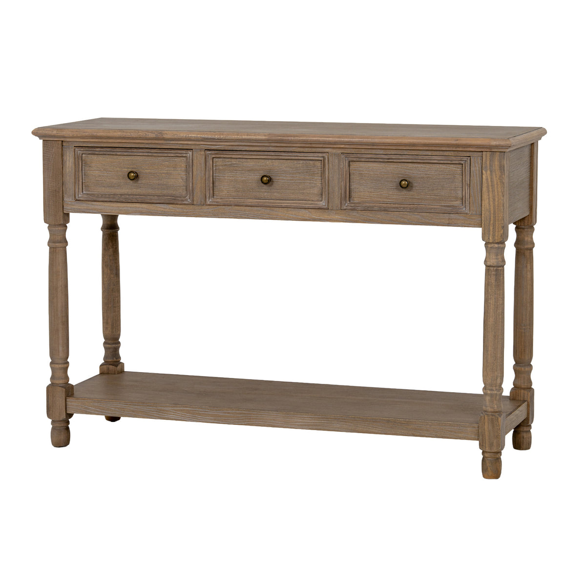 Delphine Collection 3 Drawer Console With Shelf by Hill Interiors - image 3