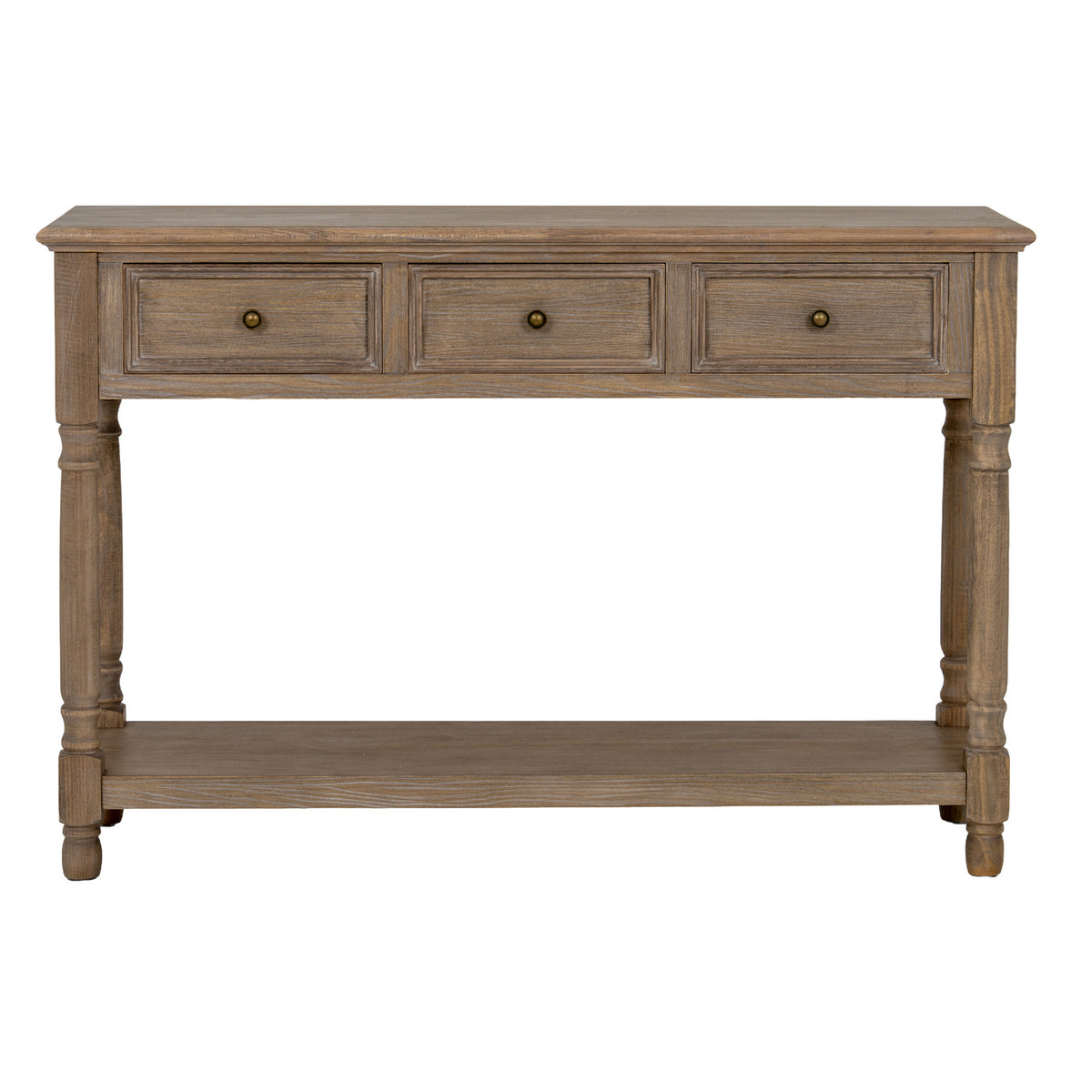 Delphine Collection 3 Drawer Console With Shelf by Hill Interiors - image 4