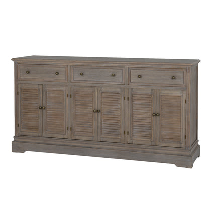 Delphine Collection 6 Door 3 Drawer Large Dresser Base by Hill Interiors - image 3