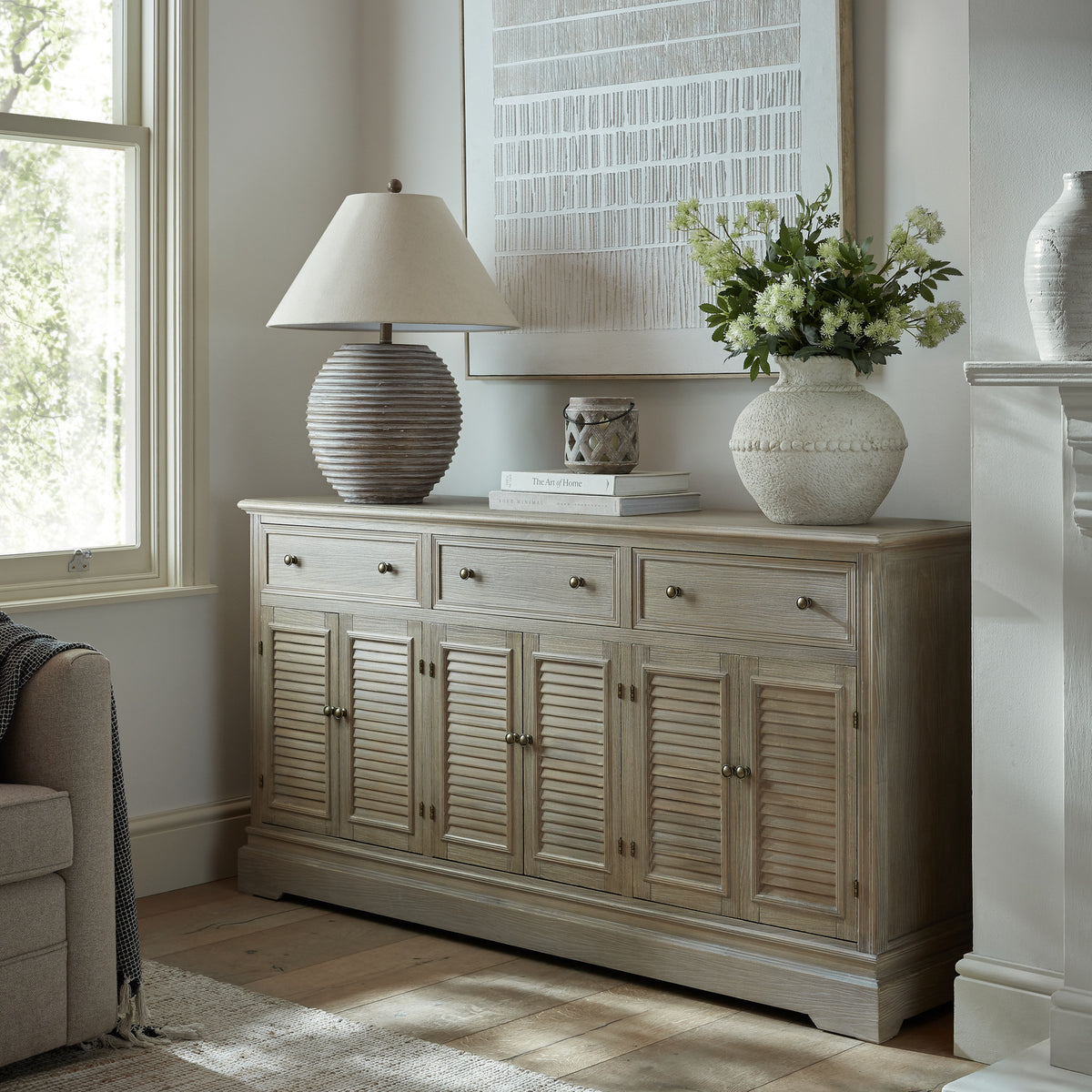 Delphine Collection 6 Door 3 Drawer Large Dresser Base by Hill Interiors