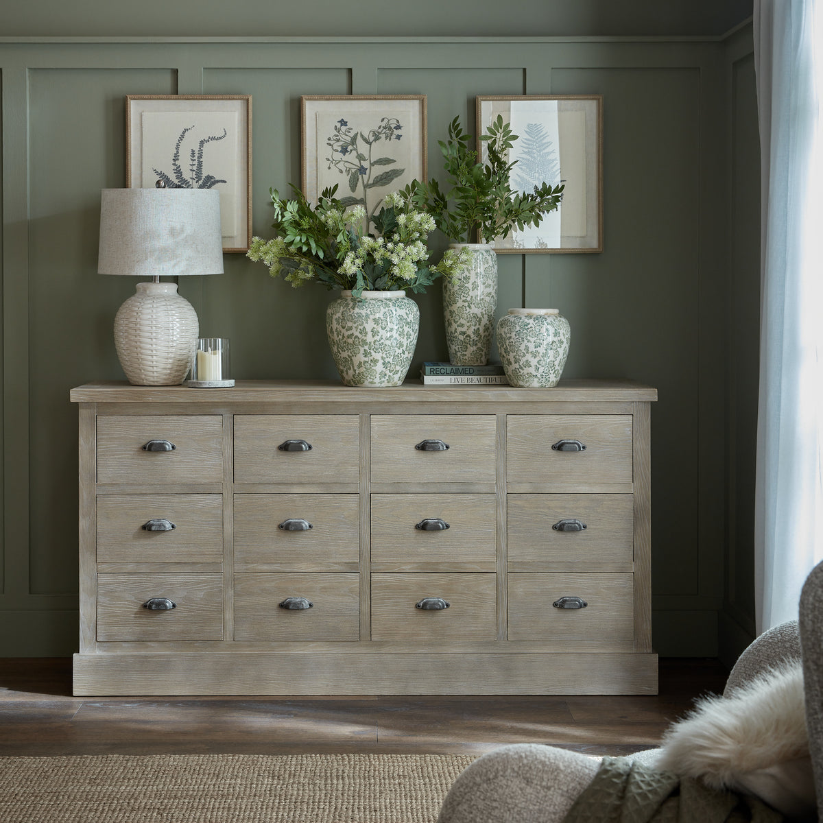 Haldon Collection 12 Drawer Chest by Hill Interiors