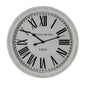 Hotel Paris White Clock With Glass by Hill Interiors