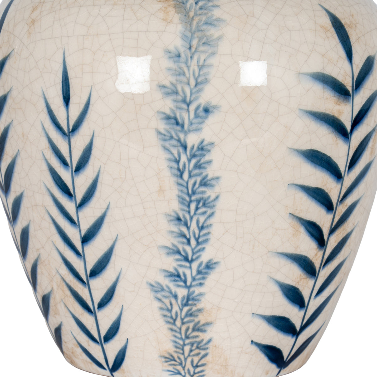 Small Blue Flora Olpe Vase by SEDERVA - image 4
