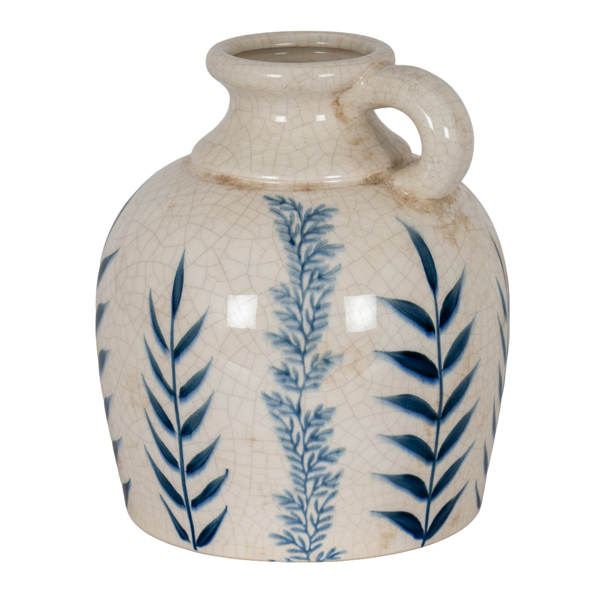 Blue Flora Amphora Jug Vase by Hill Interiors - image 2