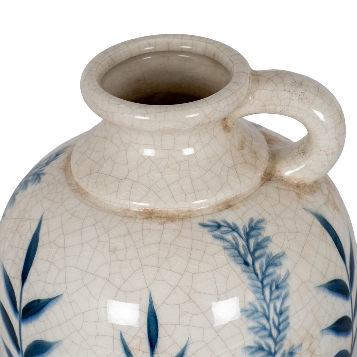 Blue Flora Amphora Jug Vase by Hill Interiors - image 4