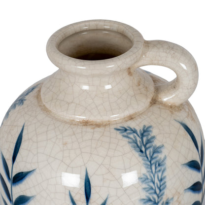 Blue Flora Amphora Jug Vase by Hill Interiors - image 4
