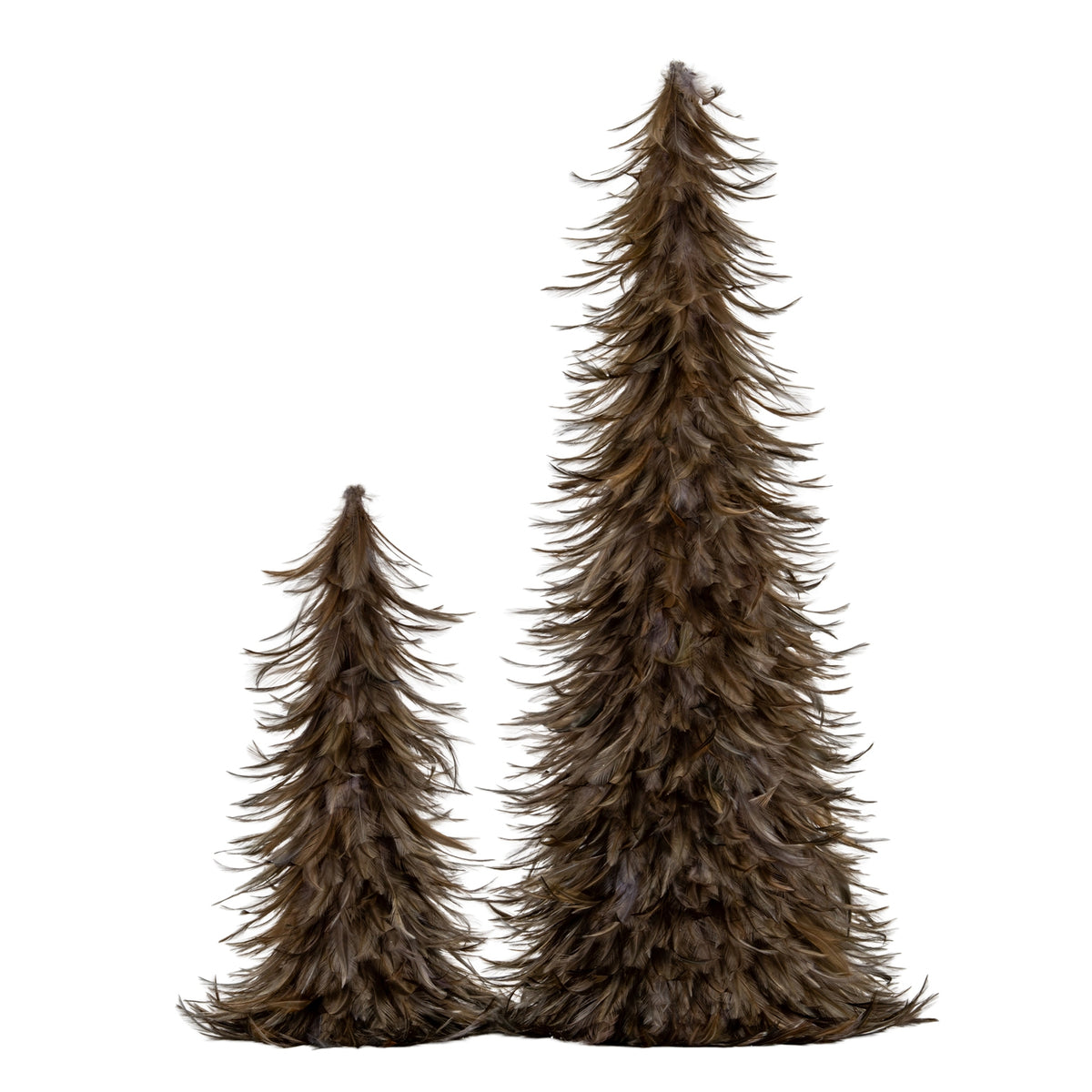 Small Fawn Feather Tree by Hill Interiors - image 4