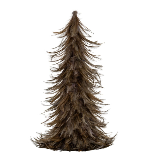 Small Fawn Feather Tree by Hill Interiors