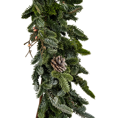 Woodland Pine Garland With Pinecones by Hill Interiors - image 2