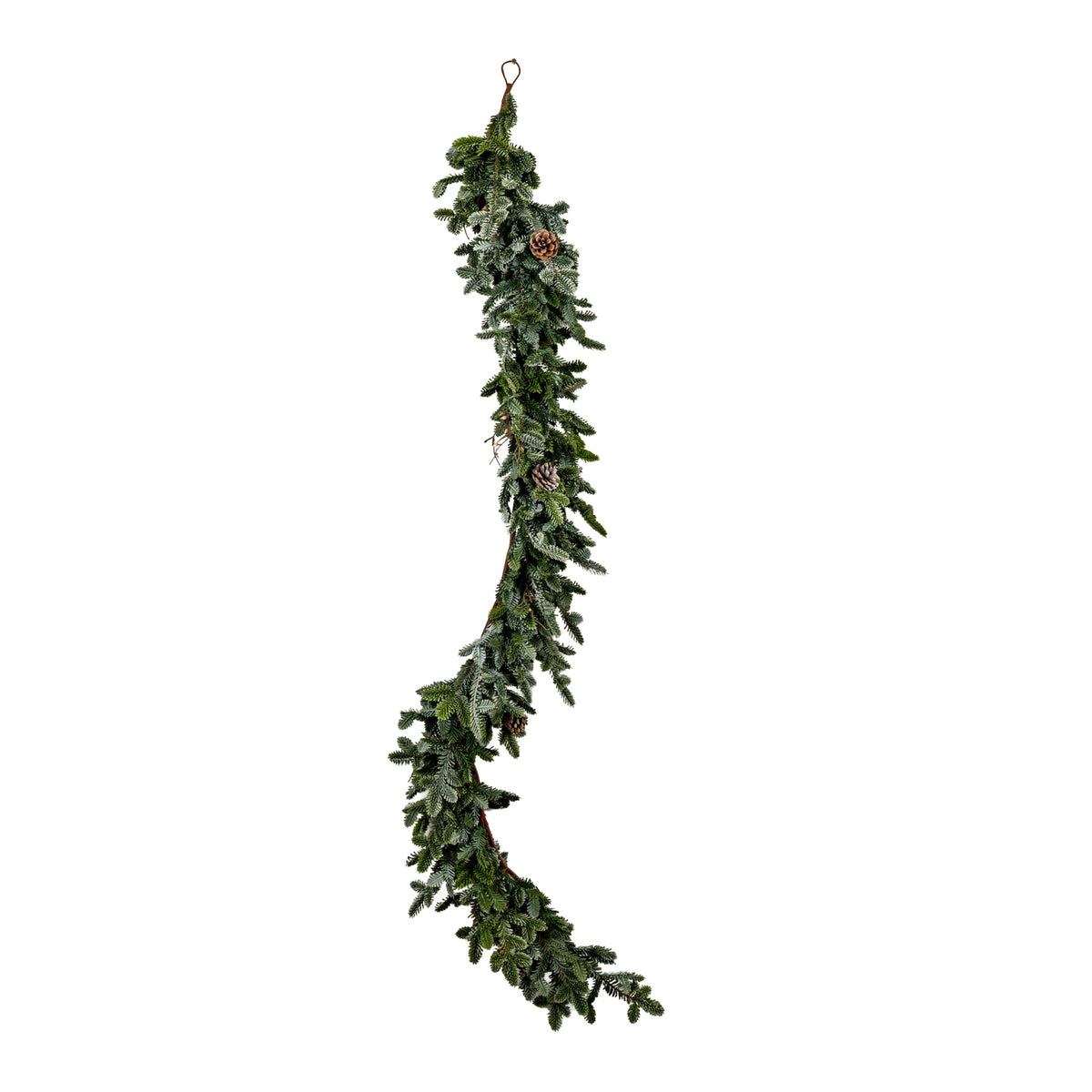 Woodland Pine Garland With Pinecones by Hill Interiors