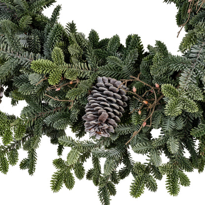 Woodland Pine Wreath With Pinecones by Hill Interiors - image 2