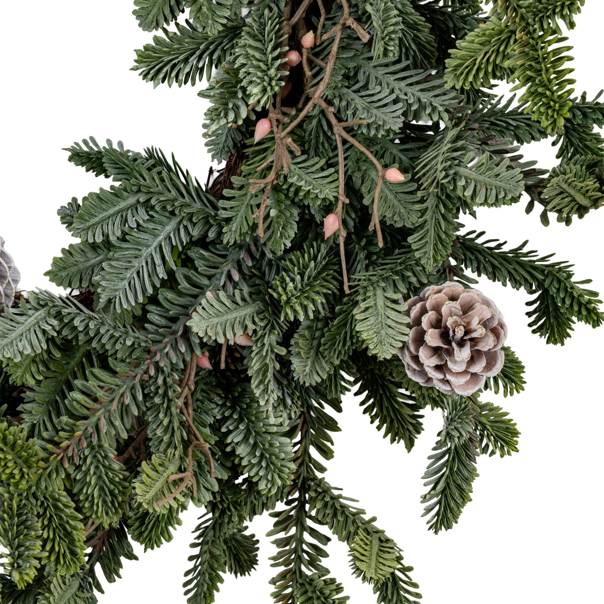 Woodland Pine Wreath With Pinecones by Hill Interiors - image 3