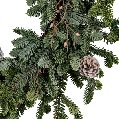 Woodland Pine Wreath With Pinecones by Hill Interiors - image 3