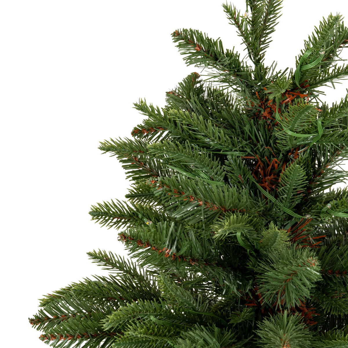 Norway Fir Pre-Lit LLED 300L Fir Tree In Rattan Pot by Hill Interiors - image 5