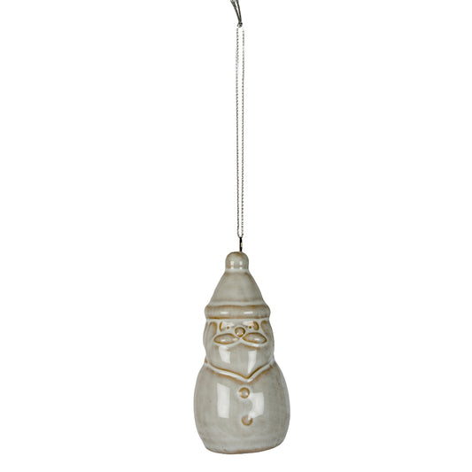 Charm Ceramic Santa Tree Decoration by Hill Interiors