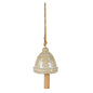 Ceramic Bell Tree Ornament With Snowflake Detail by SEDERVA