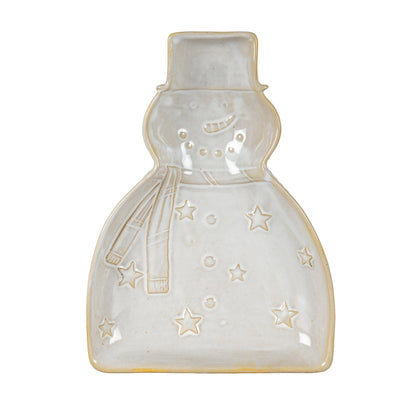 Alora Ceramic Snowman Dish by Hill Interiors - image 2