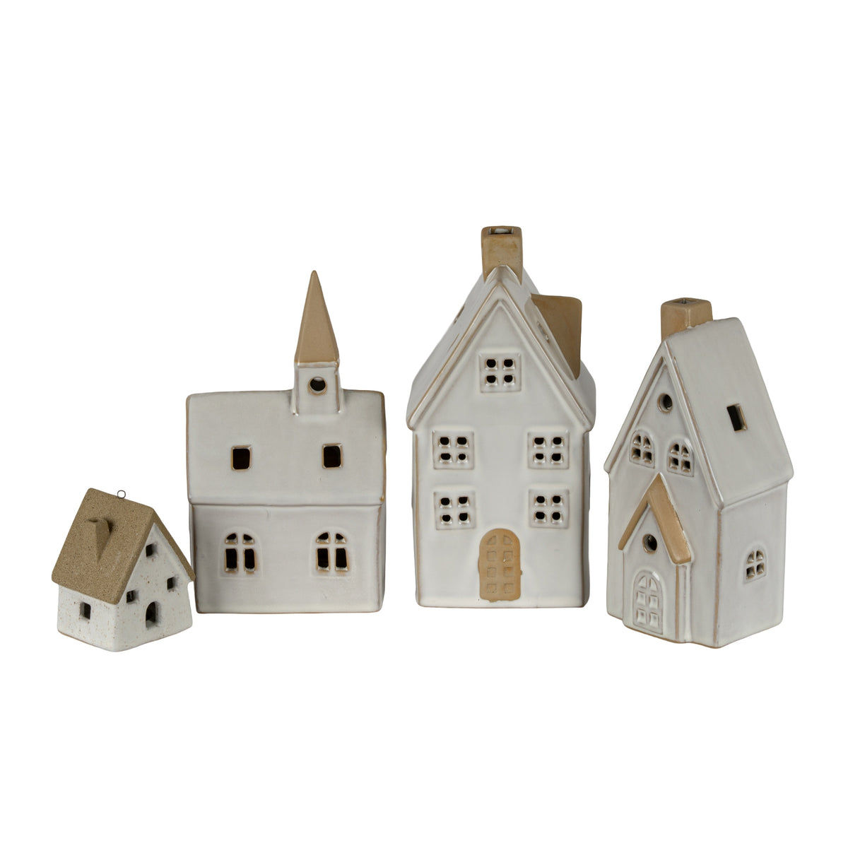 Alora Ceramic Large Town Cottage With LED Lights by Hill Interiors - image 4
