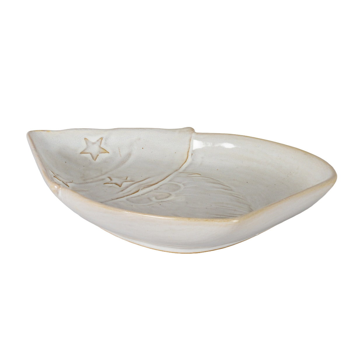 Alora Ceramic Santa Dish by Hill Interiors