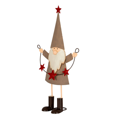 Cheeky Metal Elf with Star Garland by Hill Interiors - image 2