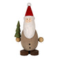 Wooden Santa with Tree by Hill Interiors