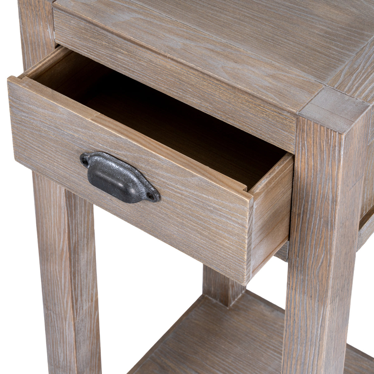 Haldon Collection Small 1 Drawer Lamp Table by Hill Interiors - image 4