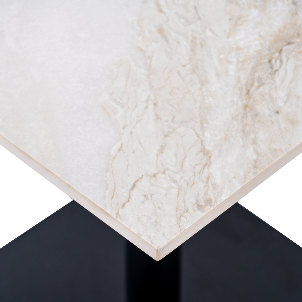 Romanby Stone Large Square Dining Table by Hill Interiors - image 2