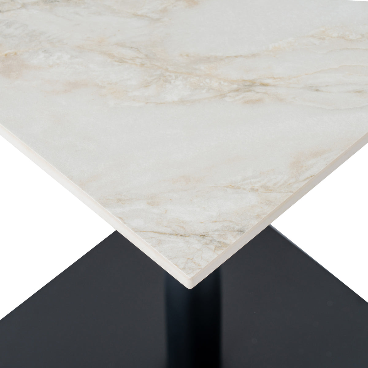 Romanby Stone Square Dining Table by Hill Interiors - image 3